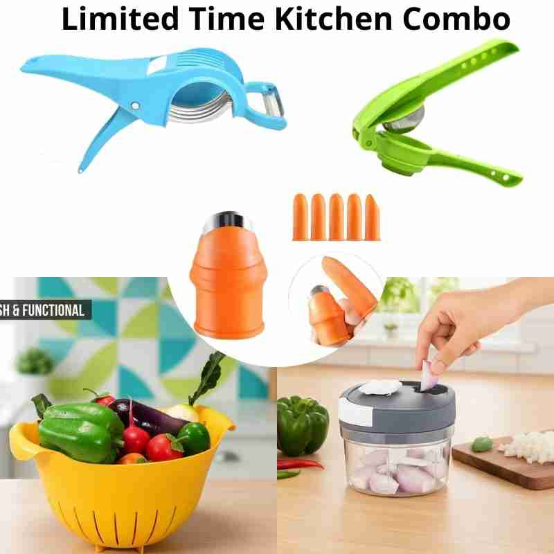 5-in-1 Smart Kitchen Combo – Save Time Every Day